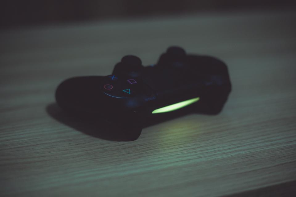 playstation controller video games gaming objects