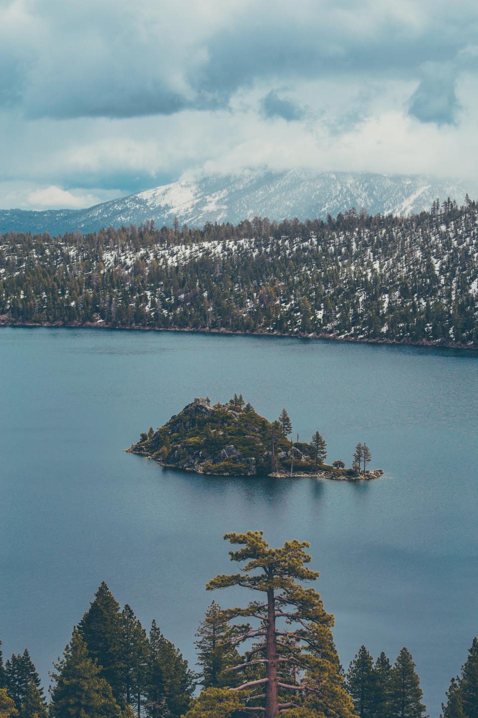 mountain, highland, cloud, sky, summit, ridge, landscape, nature ...