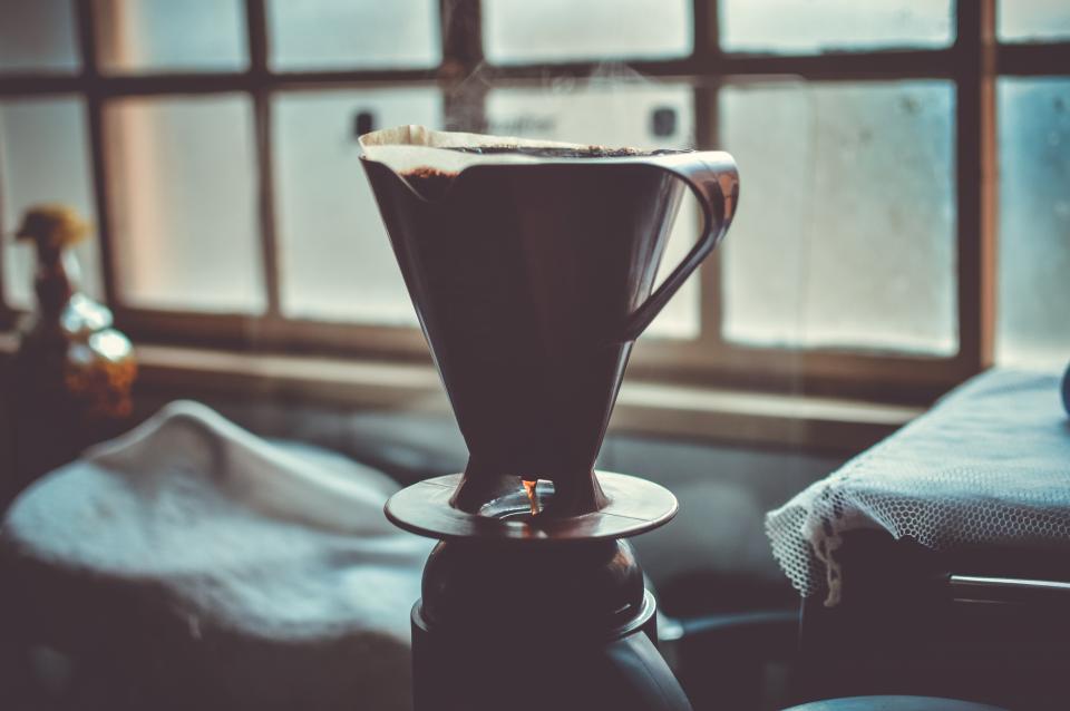 silhouette coffee café kitchen window ground coffee coffee maker brewed coffee