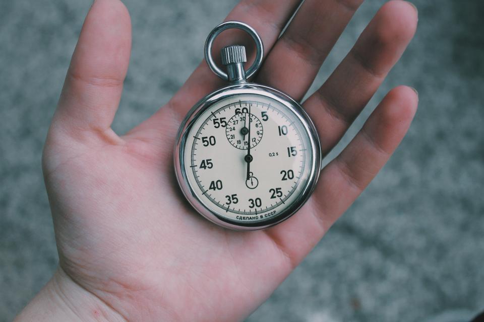 pocket watch clock time hand