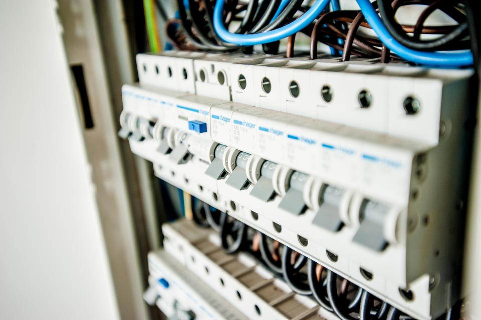 electricity switches box repairs construction renovations building safety work hands