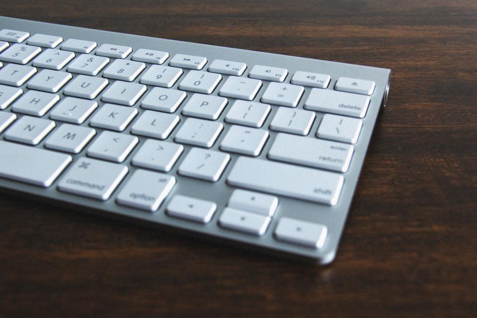 keyboard business office desk technology objects