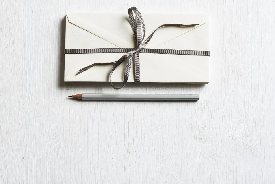 invitation card wedding design ribbon table pen pencil