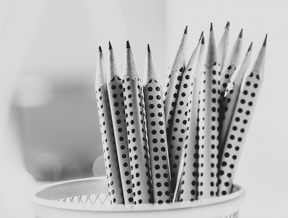 pencils drawing art design creative black and white