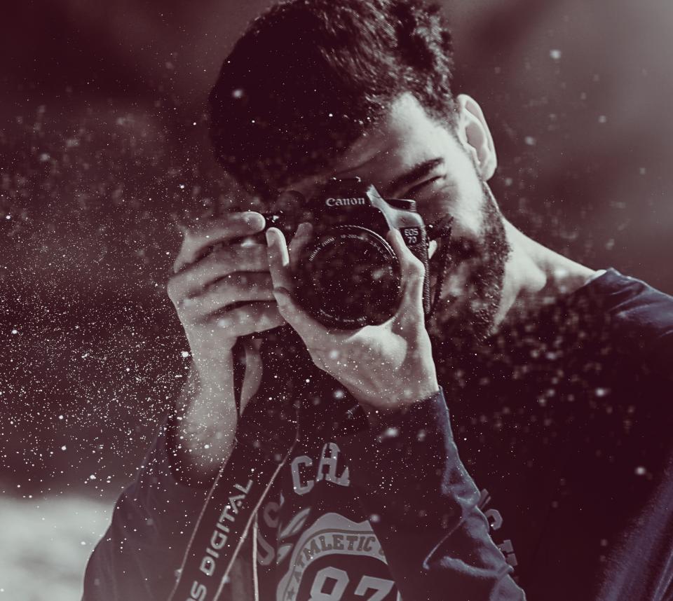 canon camera lens photography dark people man guy photographer